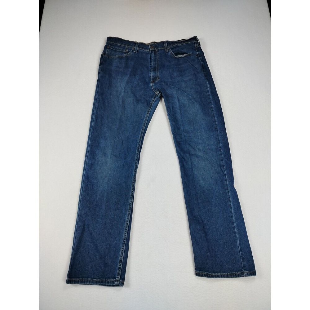 Levi's Jeans Men's 38 Blue 505 Westerncore CowboyCore Denim Distressed PBR Ranch